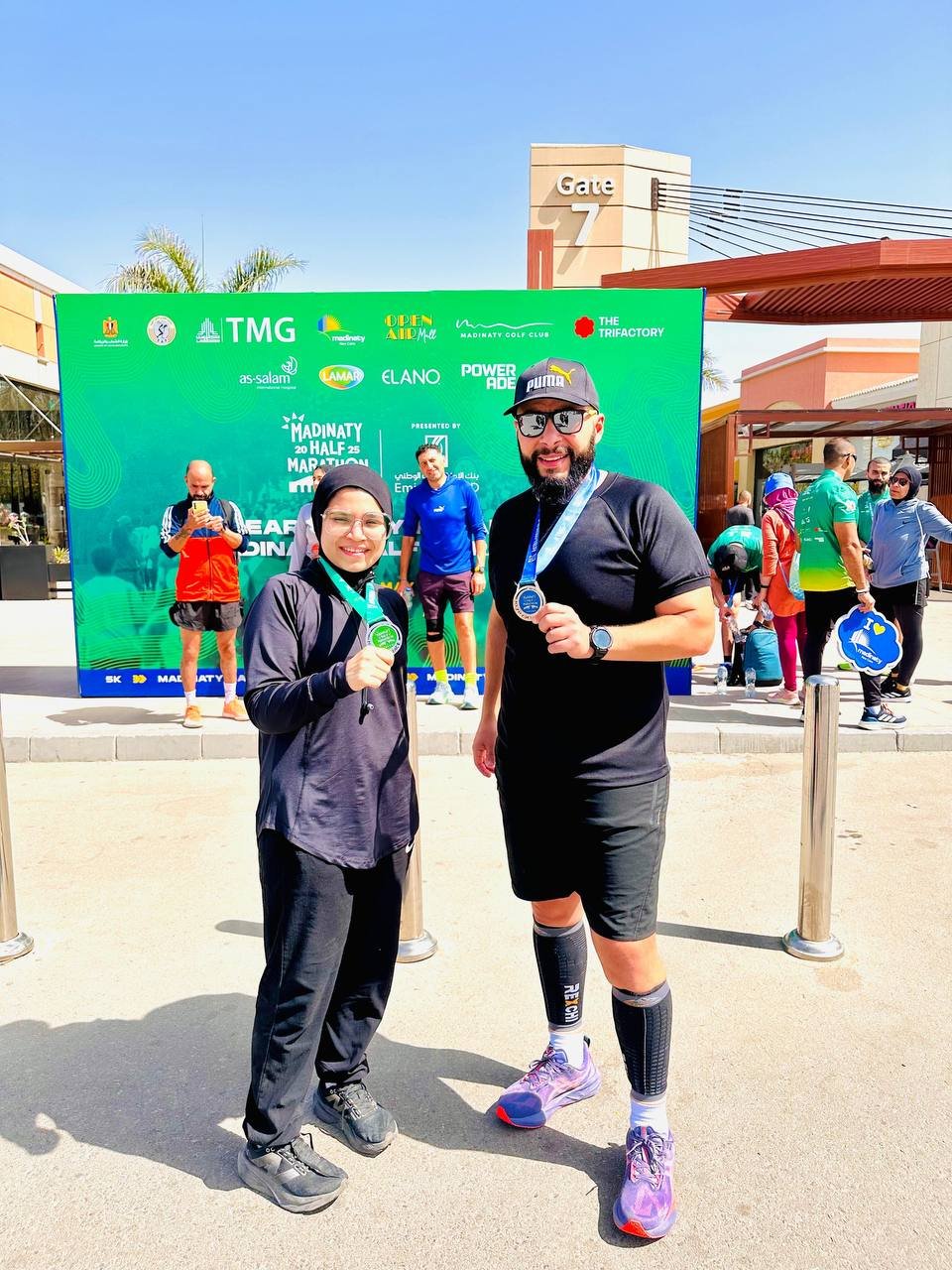 Madinaty half marathon 2025